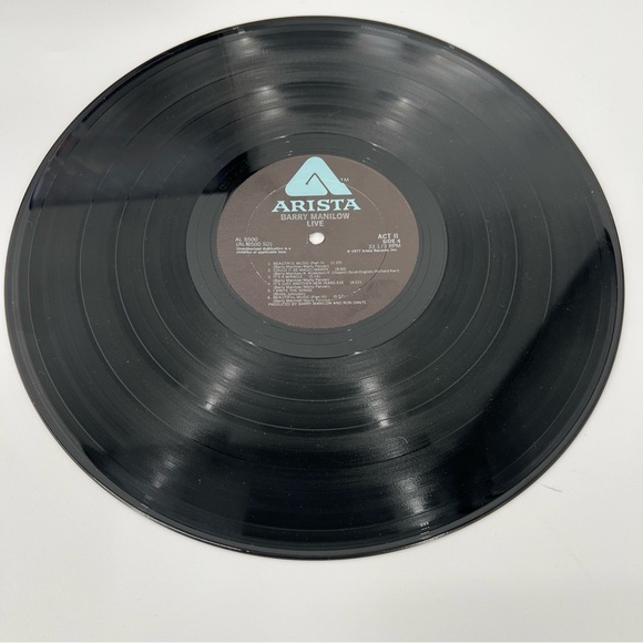 No Skips! Barry Manilow Live 2 LP Record Vinyl Arista Records 1977 Awesome! - Picture 7 of 9